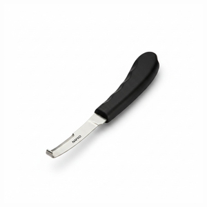 Professional Grade Reusable Wide Blade Hoof Knife Right <b>Handed</b> 304 Stainless Steel Surgical Veterinary Farrier Tool Horse Nafko - Product Image 1