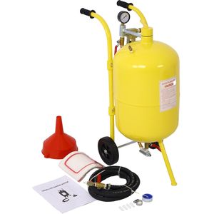 Kit Completo per Sabbiatura da 10 Galloni con Pressione di 125 Psi per Rimozione di Vernice, Macchia e Ruggine, Trattamento Speciale per Superfici - Product Image 2
