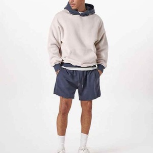 เสื้อฮู้ดผู้ชายทรงปกติ ผ้าโพลีเอสเตอร์/คอตตอน เฟรนช์เทอร์รี่ สวมใส่สบาย มีกระเป๋า เป็นมิตรกับสิ่งแวดล้อม ระบายอากาศได้ดี เหมาะสำหรับฤดูหนาว สามารถปรับแต่งได้ - Product Image 5