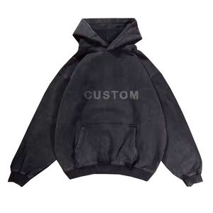High Quality Oversized Cotton Hoodie for Men Streetwear with Customised Printed <b>Design</b> Heavyweight High Comfort - Product Image 1