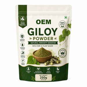 <b>Best</b> Selling Fine Ground Giloy Powder Food Grade Premium Quality Giloy Powder Smooth Texture Private Label Bulk Supply - Product Image 1