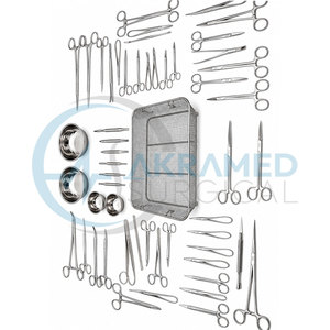 Juego de Instrumentos de Cirugía General Menor de Alta Calidad, Certificado CE, Kit Quirúrgico de Acero Inoxidable con Caja de Esterilización - Product Image 2