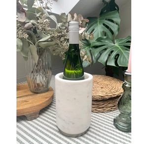 Botella Enfriadora de Mármol Ecológica Personalizable con Capacidad para Retener Hielo, Redonda, para Fiestas - Product Image 1