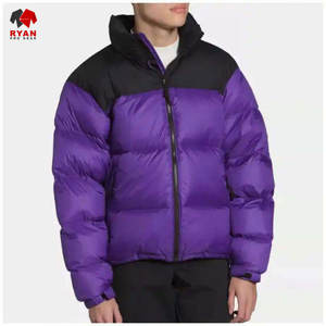 Veste matelassée imperméable et respirante pour homme, design personnalisé Ryan Pro Gear, col montant, fermeture éclair, nylon/coton - Product Image 2
