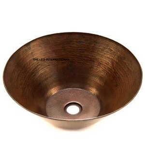 Hand Embossed Rectangular Shape Copper Sink Premium Quality Modern Style Bathroom Kitchen Accessories <b>Basins</b> - Product Image 5