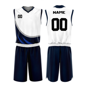 Latest Design Basketball Uniform for Men and Customized Logo Solid Color Outdoor Basketball Uniform Custom Unisex Basketball - Product Image 1