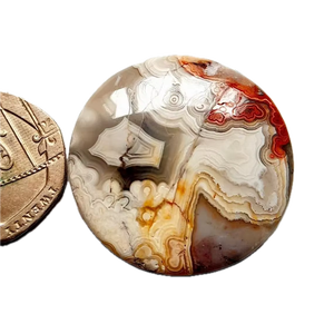 Pendentif en Agate Crazy Lace Naturelle Multicolore Fait Main, Pierre Précieuse Personnalisable pour la Fabrication de Bijoux, Lot en Gros - Product Image 6