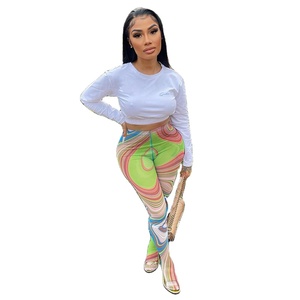 กางเกงโยคะกางเกงเลคกิ้งพลัสไซส์,กางเกงรัดรูปเล่นกีฬาฟิตเนสเครื่องแต่งกายสั่งตัดเลกกิ้งออกกำลังกายเอวสูงกางเกงโยคะ - Product Image 1