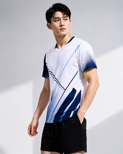 Maillot de badminton personnalisé avec nom, respirant, tissu à séchage rapide, coupe athlétique légère, impression durable, tenue d'équipe, uniforme - Product Image 6