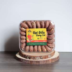 เวียดนาม โรสต์ แคชชูนัท ออร์แกนิค ยี่ห้อตงฟู่ รสเนยเค็ม บรรจุกล่องของขวัญทรงสี่เหลี่ยม 230 กรัม ราคาสุดคุ้ม พรีเมียม W180 - Product Image 5