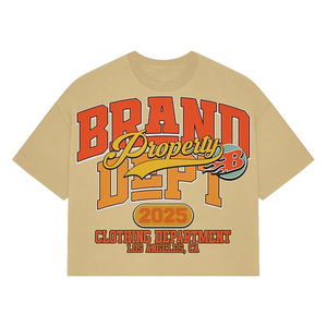 เสื้อยืดโอเวอร์ไซส์ Heavyweight 260 GSM ผ้าฝ้าย 100% ทรงไหล่ตก พิมพ์ลายกราฟิกตามสั่ง สำหรับผู้ชาย - Product Image 5