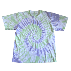 Camisetas de Lona Casuales con Estampado Tie Dye para Hombre, Cuello Redondo, Manga Corta, Alta Calidad, Precio al por Mayor, Camisetas Personalizadas - Product Image 1