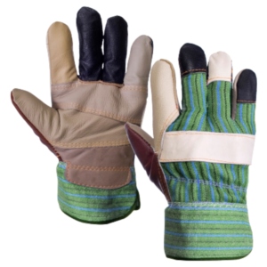 Gants de sécurité en cuir de buffle robuste pour usage industriel et domestique, protection renforcée des mains et des bras - Product Image 4