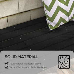 Panca da Giardino per Esterni, Elegante Arredo da Patio per Sedute Confortevoli - Product Image 4