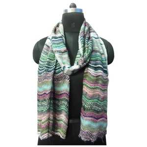 Best Seller Customized Wool Stole With Embroidery Work Dot Pattern Customized <b>Shawl</b>/Scarf Available from Indian Exporter - Product Image 5