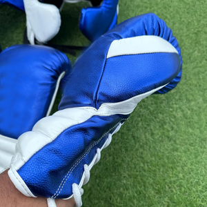 Ensemble de gants de boxe confortables en cuir avec protège-tête, protège-guêtres et protège-pénis, équipement d'entraînement et de combat pour adultes - Product Image 2
