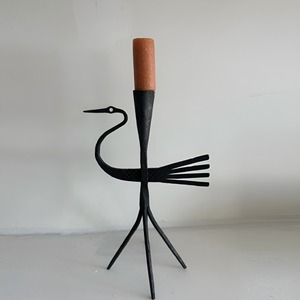 Porte-bougie en fer tendance en forme d'oiseau avec finition thermolaquée pour la décoration, pour l'éclairage, pour la décoration de chambre, pour la décoration intérieure - Product Image 2