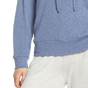 Sweat à capuche décontracté pour femme avec poche kangourou, manches longues, coupe ample confortable, en molleton doux 2026 - Product Image 5