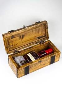 Soporte de madera ideal para botellas, organizador de almacenamiento de botellas de vino para encimera de cocina, soporte de madera natural para mesa de comedor - Product Image 6