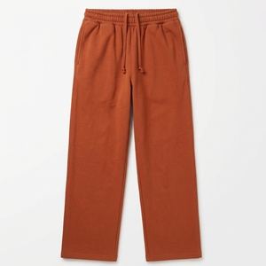 Custom Men Orange Sweatpants Wholesale Casual Loose <b>Trousers</b> Fleece Cotton Track Pants Loose Fit <b>Joggers</b> Sports Running <b>Trousers</b> - Product Image 3