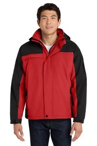 Chaqueta de Invierno para Hombre con Logotipo Personalizado al por Mayor, Chaqueta de Dos Tonos en Negro Grafito con Capucha y Protección Contra Tormentas, Abrigo Grueso para Hombre - Product Image 2
