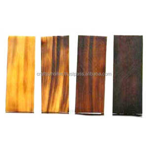 Placas de cuerno de búfalo de la mejor calidad para monturas de gafas ópticas placas de cuerno negro de cuerno de vaca - Product Image 1