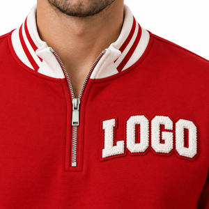 Sudadera de Algodón 100% para Hombre, Cuello Redondo, Forro Polar, Ropa de Moda al por Mayor - Product Image 4