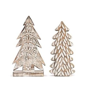 Ornement de Noël artisanal en bois, décoration artistique suspendue pour les fêtes, mariages, événements et décorations saisonnières - Product Image 3