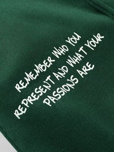 Customized High Quality 100% Cotton Custom High Quality Contrast Stitch Baseball Jersey Fashion Embroidery Preppy Fall <b>Jacket</b> - Product Image 3