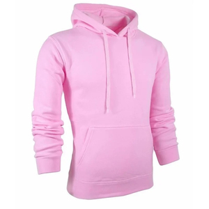 เสื้อฮู้ดสีขาวสำหรับผู้ชาย ทรงปกติ สีพื้น สไตล์ลำลองสำหรับฤดูใบไม้ร่วง ผ้าฝ้ายเฟรนช์เทอร์รี่ มีกระเป๋า - Product Image 5