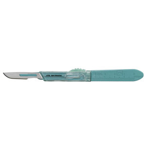 <b>Plastic</b> Handle Manual Scalpel 0.4mm Stainless Steel Blade 14cm Length CE Certified High Quality Surgical Instrument for Medical - Product Image 3