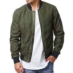 ผู้ผลิตแจ็คเก็ตบอมเบอร์คุณภาพสูงสำหรับผู้ชาย รุ่นสั่งทำพิเศษ ปี 2026 แจ็คเก็ตบอมเบอร์แฟชั่นใหม่ขายดีที่สุดสำหรับผู้ชาย สไตล์ล่าสุด น้ำหนักเบา - Product Image 1