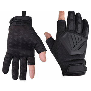 Guantes Tácticos de Medio Dedo para Hombre, Resistentes a Pinchazos, Multiusos, con Múltiples Capas de Costuras y Diseño Antideslizante - Product Image 1