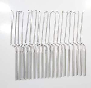 Instrumentos Quirúrgicos de la Mejor Calidad, Juego de 12 Curetas Neuroquirúrgicas Pituitarias Hardy, Curetas Neuroquirúrgicas Transesfenoidales CE de Grip Surgical - Product Image 1