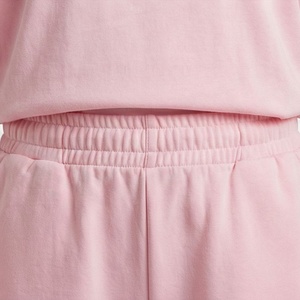 Pink Women's 2 Piece Shorts Set Crew Neck Short Sleeve T <b>Shirt</b> With <b>Flame</b> Letter Print Loose Fit Casual Spring Summer Wear - Product Image 5