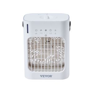 Refroidisseur d'air évaporatif portable 4 en 1 avec réservoir d'eau de 700ml Climatiseur polyvalent - Product Image 1