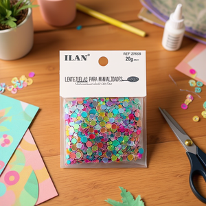 Paillettes ILAN 20g Multicolore per Lavori Artigianali - Product Image 2