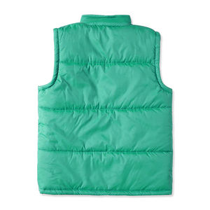Men's Winter <b>Puffer</b> Vest OEM Customized Eco-Friendly Canvas Waterproof Breathable Casual Outerwear Button Closure 2026 - Product Image 5