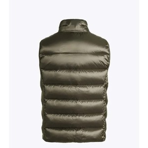 Chaleco acolchado de invierno de color sólido para hombre, chaleco grueso con cremallera, tela transpirable, chaleco calefactable y cálido para hombre. - Product Image 3