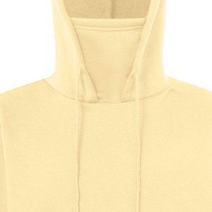 Sudadera con Capucha Personalizada 2025 para Hombre, Estilo Ninja, Algodón Grueso, Diseño de Parches, Capucha Doble con Cierre, Balaclava, Lavado Ácido - Product Image 2