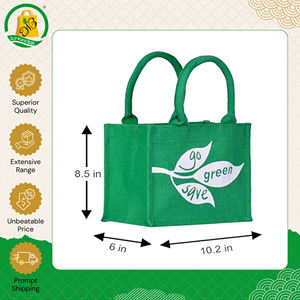 Large gamme de sacs à bandoulière en jute imprimés sur toute la surface, de qualité supérieure et écologiques, sacs à main pour femmes pour achat en gros - Product Image 4