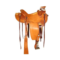 Selle de cheval en cuir véritable, de qualité supérieure, nouveauté