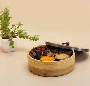 Best Quality Wood Spice <b>Box</b> Eco Friendly Wood Spice Seasonings Decorative Boxes <b>Herb</b> Storage Organizer Spice <b>Box</b> - Product Image 5