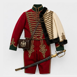 Uniforme de dragonneur sur mesure, respirant, léger, écologique, personnalisable, avec coutures détaillées et design durable pour musée - Product Image 2