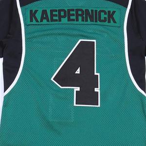 Camiseta de malla estilo retro de los 90 con cuello en V, jersey de fútbol americano con logo bordado personalizado para hombre - Product Image 6