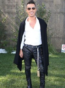 Pantalon en cuir Anthony Callea - Product Image 1