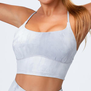 High Support Sports Bra Women High Impact Training Bra Workout Fitness Gym Running Exercise Athletic Breathable Stretch - Product Image 5