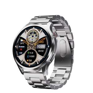 2025 SK51 hommes Smartwatch 1.43 pouces Amoled écran BT appel étanche moniteur de fréquence cardiaque Sport montre intelligente avec 3 sangles - Product Image 5