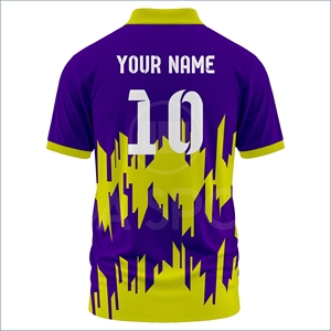 ชุดกีฬาเสื้อคริกเก็ตแห้งเร็วชุดทีมคริกเก็ตออกแบบได้ตามต้องการ - Product Image 3
