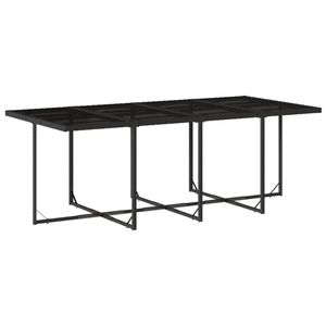 Juego de Comedor para Jardín en Blanco Crema y Negro - Product Image 4